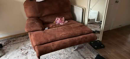 Photo of free Recliner sofas x2 (Northfleet da11) #2