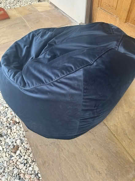 Photo of free Navy chair bean bag (GU9) #3