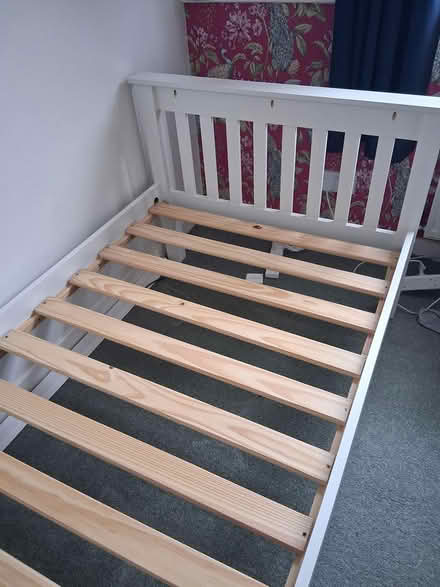 Photo of free Single bed frame . No mattress (Offerton SK2) #2