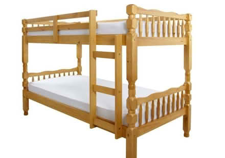 Photo of free Pine bunk bed (Barnston CH60) #1