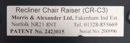 Photo of free Chair raiser (Far Green GL11) #2