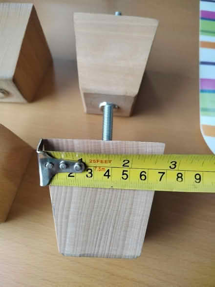 Photo of free Four furniture feet. Ideal for an up cycle project. (Norbury SW16) #2