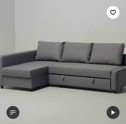 Photo of free Sofa bed (Ikea) - grey (Stockton. Oxbridge area TS18) #2