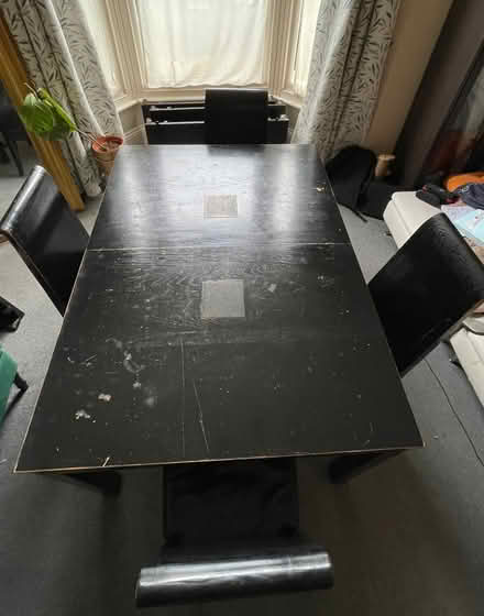Photo of free Lombok dining table, 4 chairs (Shepherds Bush W12) #1