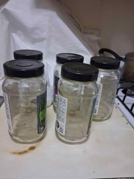 Photo of free Glass Jars w/Measurements (West Harlem) #1