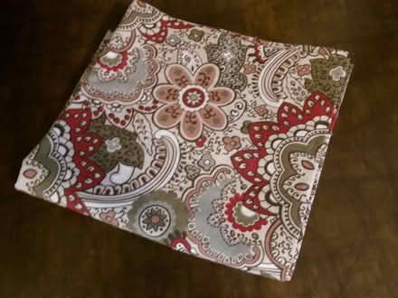 Photo of free Red Design Drapery Panel (Northwest Frederick) #2