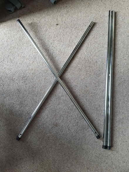 Photo of free Chrome folding legs (Stroud central) #1