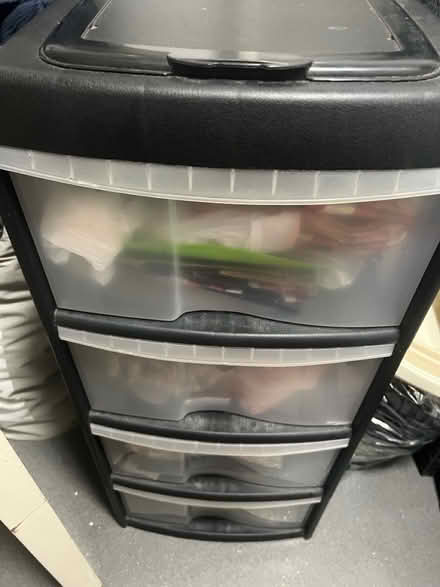 Photo of free Plastic 4 drawer tower unit (West Green Road N15) #2