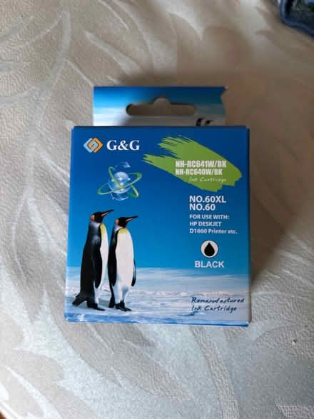 Photo of free No. 60 black XL Ink cartridge (Devon and Canfield, Park Ridge) #1