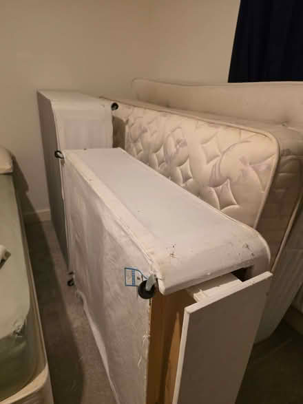 Photo of free X2 mattresses & x1 bed base (Belvidere SY2) #3