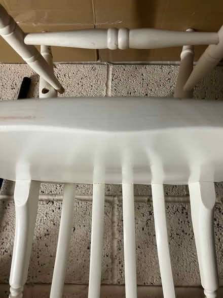 Photo of free White painted chair project repair (Harvey Close BS22) #3