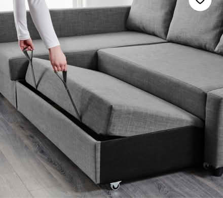 Photo of free Sofa bed (Ikea) - grey (Stockton. Oxbridge area TS18) #1