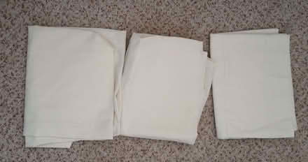 Photo of free 3 Cream Pillowcases (Yardley Wood B28) #1
