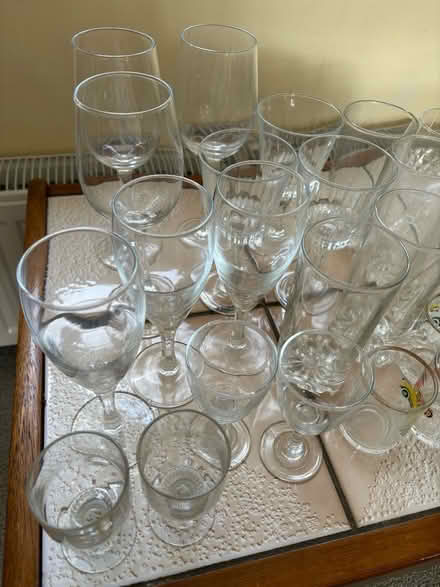 Photo of free Drinking Glasses (Findern DE65) #2