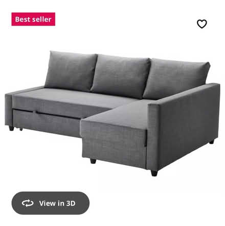 Photo of free Sofa bed (Ikea) - grey (Stockton. Oxbridge area TS18) #4