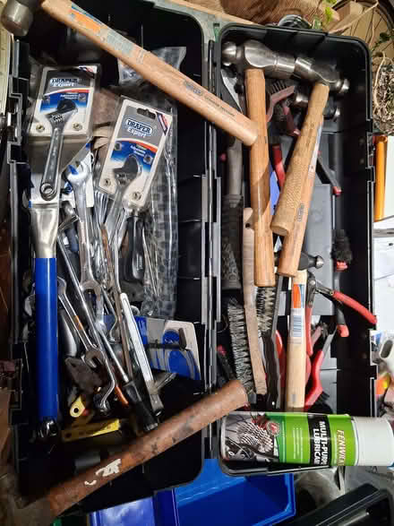 Photo of free Toolbox full of tools like spanners, allen keys, etc (Woodlands TW7) #1