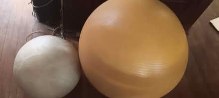 Photo of free 2 exercise balls (melrose) #1