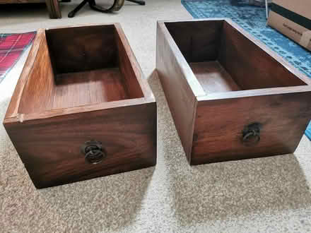 Photo of free Two solid wood drawers (Eastbourne) #1