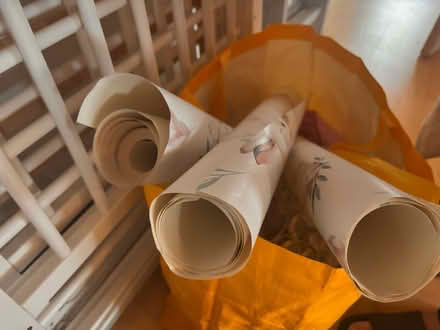 Photo of free Unused bunny wallpaper (Filwood Ward BS4) #1