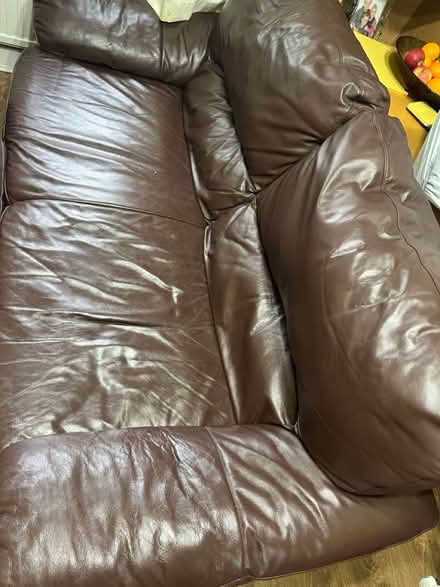 Photo of free Leather sofa (Mountain Ash CF45) #2