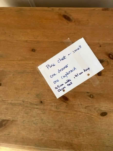 Photo of free Pine small unit (Beauchief S8) #2