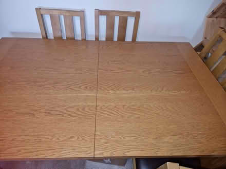 Photo of free Wooden Dining Table And 6 Chairs (Fackley NG17) #1