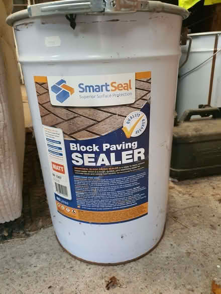 Photo of free Block paving sealer (Street on the Fosse BA4) #1