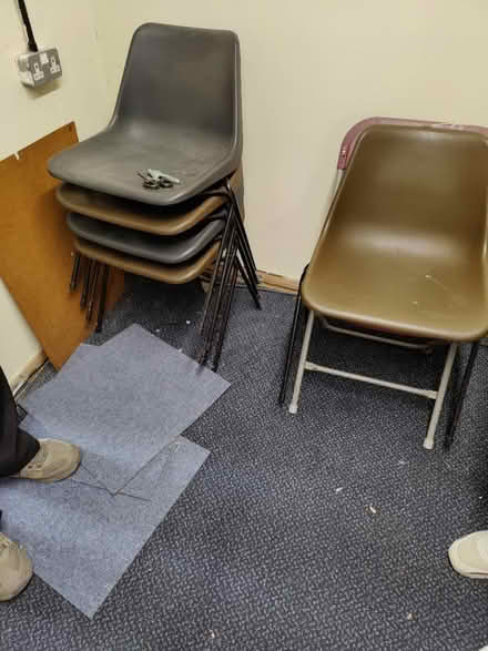 Photo of free Plastic Stacking Chairs (birstall LE4) #1