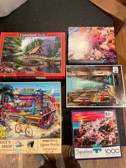 Photo of free 5 - 1000 piece jigsaw puzzles (Farmington Hills) #1