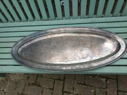 Photo of free Silver plate platter (ME16 near E Farleigh station) #2