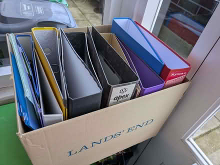 Photo of free Ring binders (Burnage M19) #1
