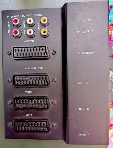 Photo of free Various Audio/Video cables and SCART switch (Forfar DD8) #2