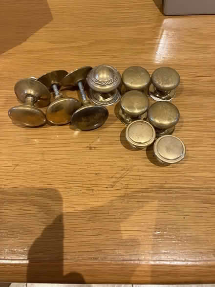 Photo of free Collection of Brass Door Knobs (Maida Vale W9) #1