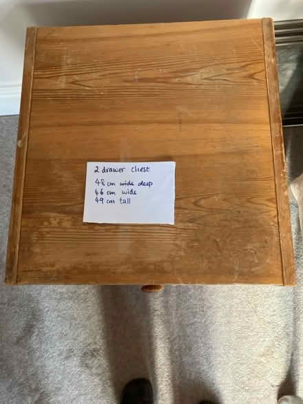 Photo of free Pine chest of drawers (Beauchief S8) #2