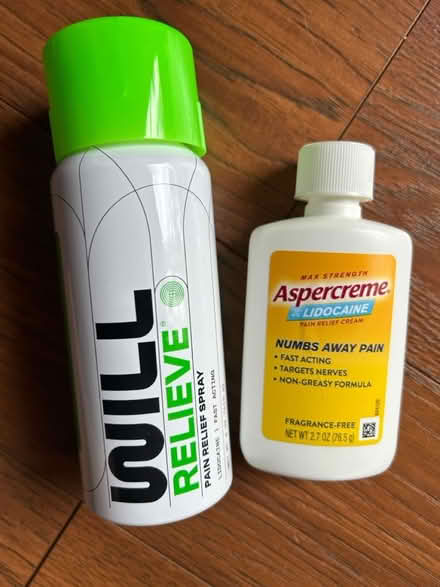 Photo of free Pain relief cream and spray (Shoreline West Mountain View) #1