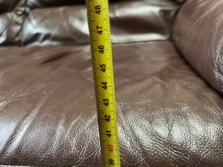 Photo of free Leather sofa (Mountain Ash CF45) #3