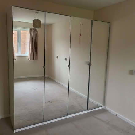 Photo of free 8 units of Ikea wardrobe with mirror doors (Henleaze BS9) #3