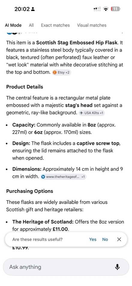 Photo of free Hip flask (Liberton EH16) #4