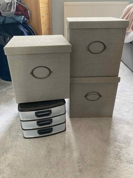 Photo of free Storage boxes and draws (Thorney Leys OX28) #1
