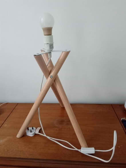 Photo of free Lamp base (no shade) (W1W 7TR) #1