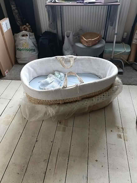 Photo of free 2 moses baskets (Stisted CM77) #1