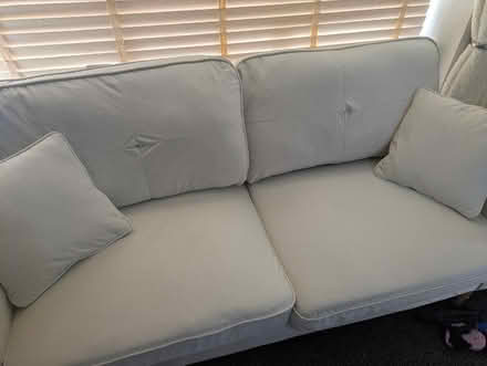 Photo of free Cream sofa (Newchurch BB4) #2