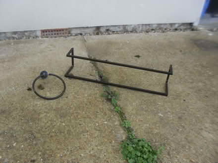 Photo of free Towel rail and towel ring (Seaford BN25) #1