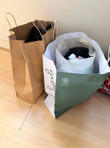 Photo of free Men’s clithing. size M or 32/34 (Hendon, NW4, Brent Street) #1