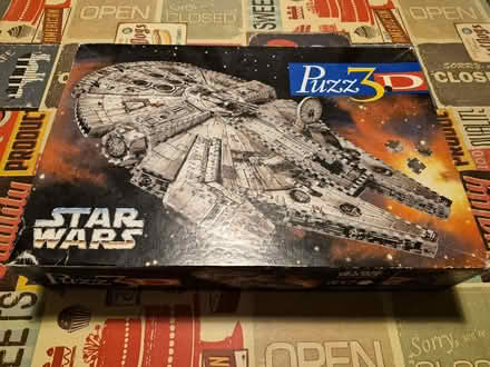 Photo of free Millennium Falcon 3d Puzzle (Old Farm Park MK7) #1