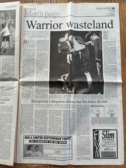 Photo of free The "Scotswoman" newspaper from Wed 8th March 1995 (Goldenacre EH3) #4