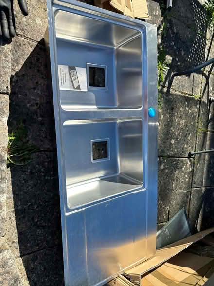 Photo of free Stainless Steel Double sink (Nailsworth GL6) #1