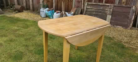 Photo of free Drop leaf round table (Areley Kings DY13) #1