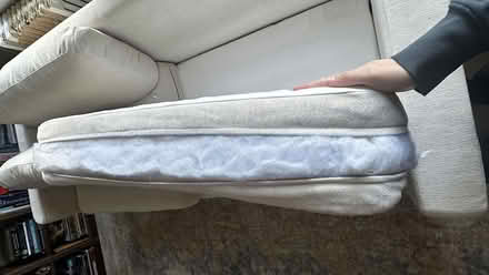 Photo of free Click-clack white sofa (Chiswick, W4) #2