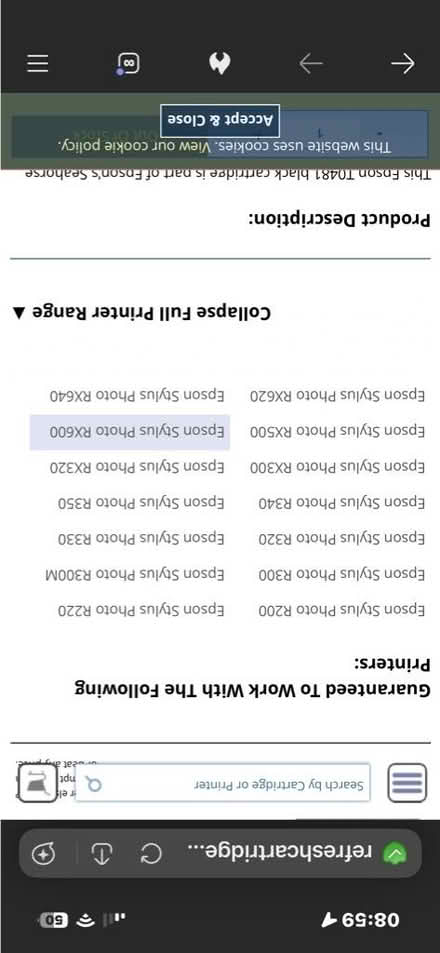 Photo of free Epson photo ink cartridges (Ashford TW15) #2